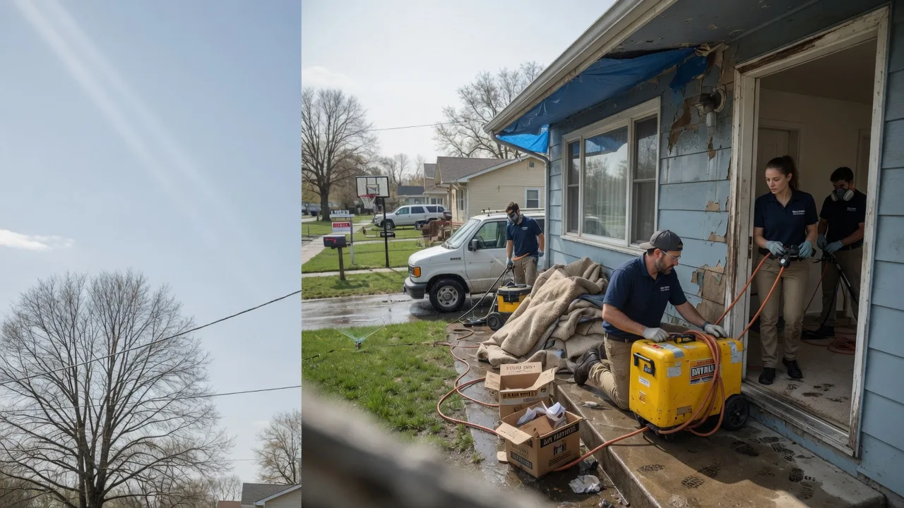 Basement Flood Cleanup in Ganado, AZ near me